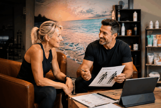 Première séance à Universal Training : à quoi s&#8217;attendre dans votre salle de sport à Mougins